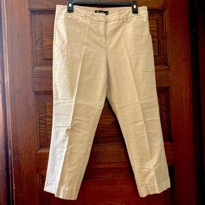 NY&Co. 7th Ave Suiting Collection Khakis, 7/8 Cut, Size 8